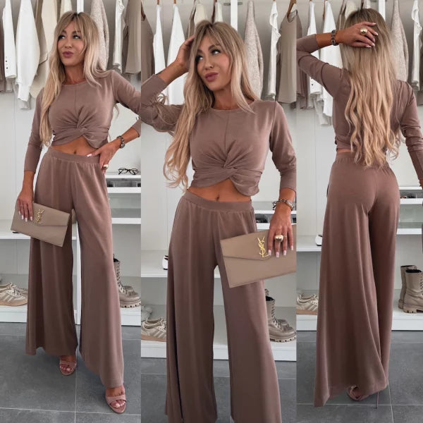 Eva & Blake™ | Two-Piece Set with Twist
