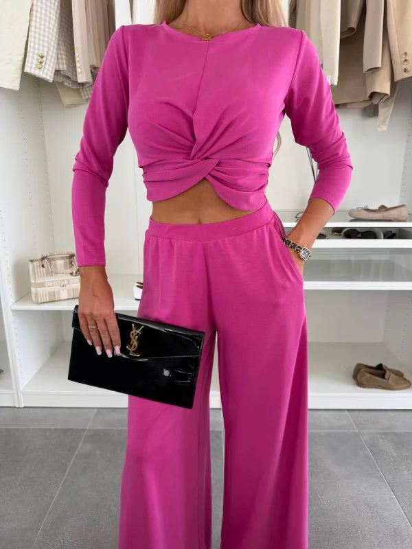 Eva & Blake™ | Two-Piece Set with Twist