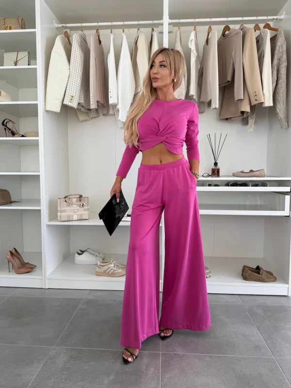 Eva & Blake™ | Two-Piece Set with Twist