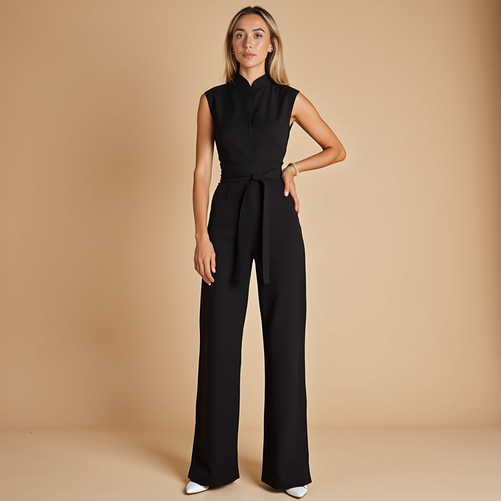 Eva & Blake™ | Elegant jumpsuit with belt