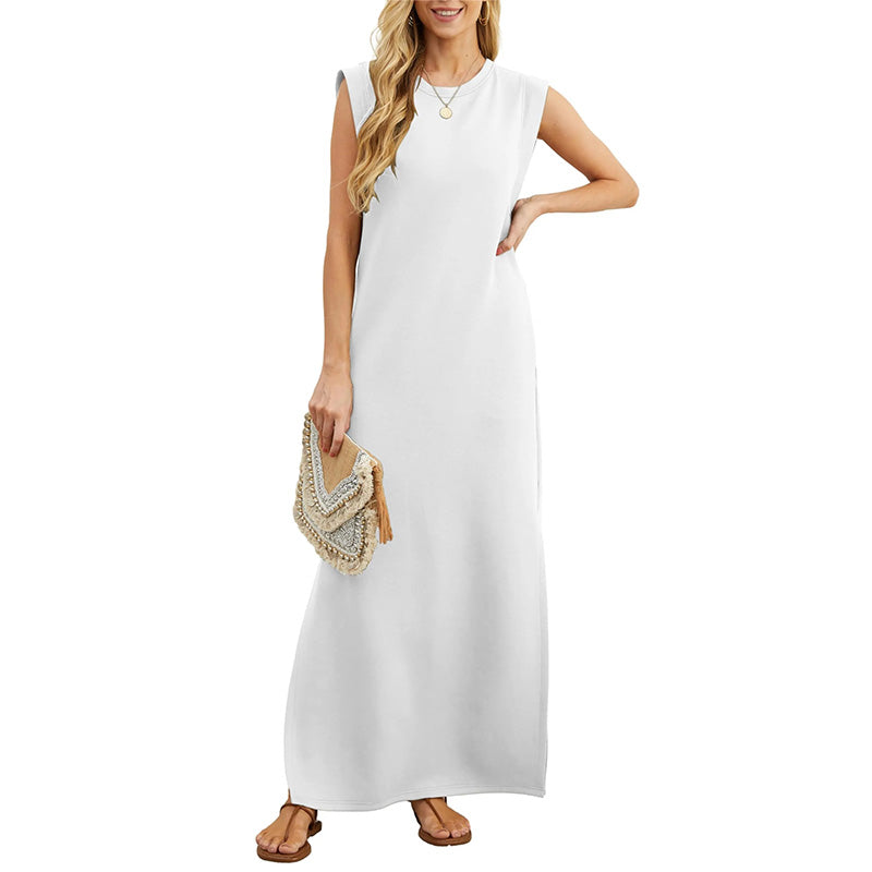 Eva & Blake™ | Sleeveless Maxi Dress in Minimalist Style