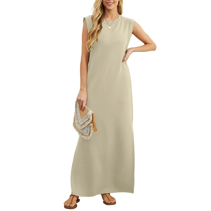 Eva & Blake™ | Sleeveless Maxi Dress in Minimalist Style