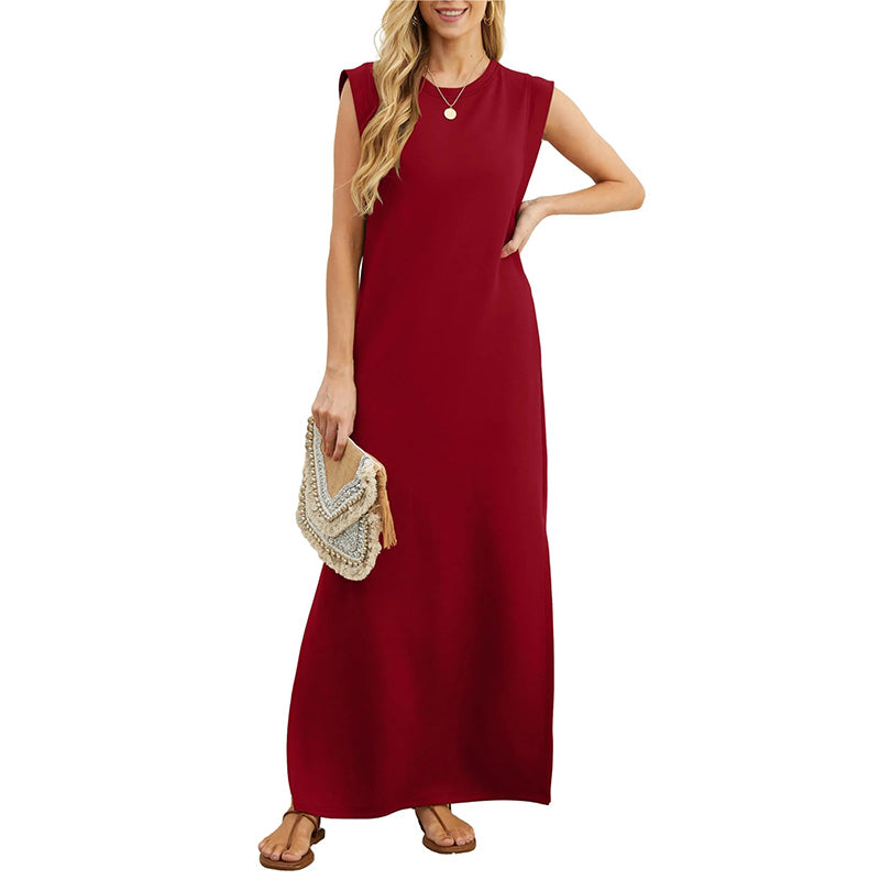 Eva & Blake™ | Sleeveless Maxi Dress in Minimalist Style