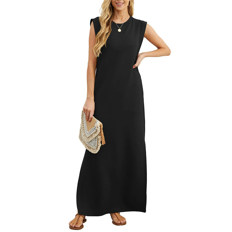 Eva & Blake™ | Sleeveless Maxi Dress in Minimalist Style