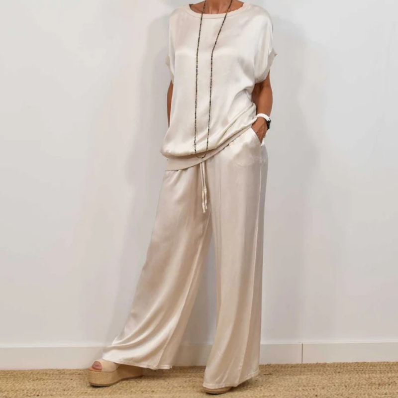 Eva & Blake™ | Lounge Satin Set