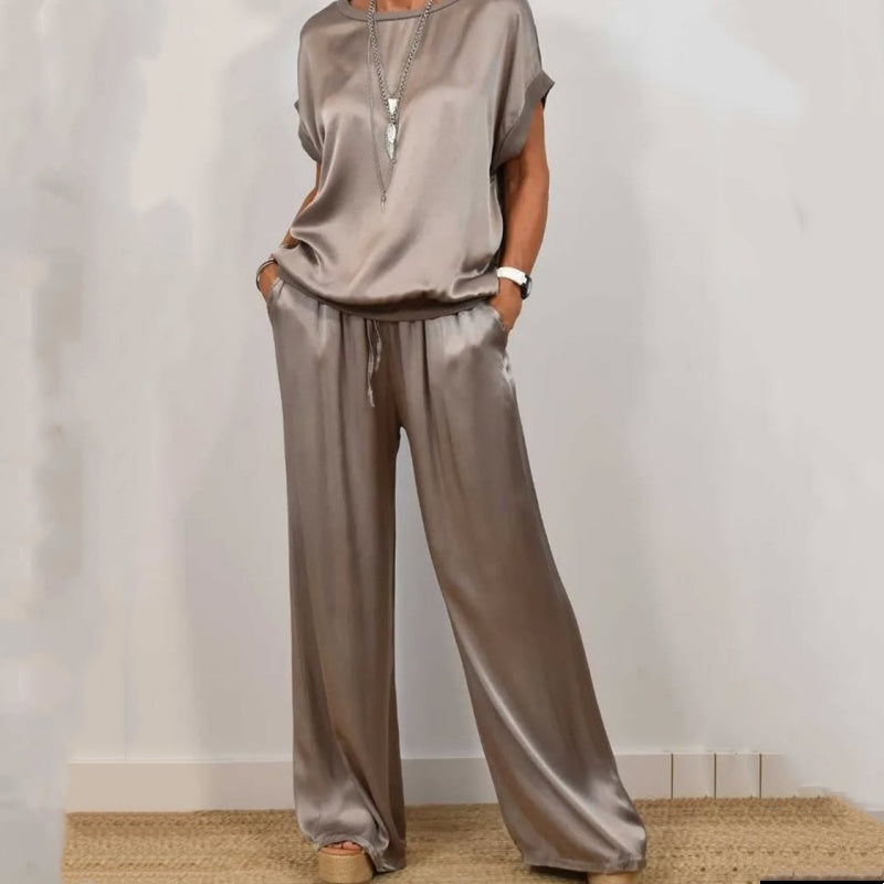 Eva & Blake™ | Lounge Satin Set